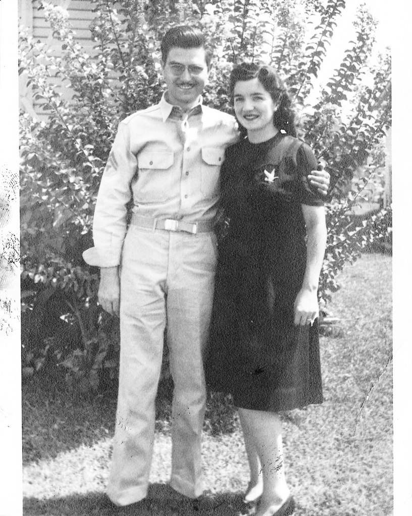 Grandma and Grandpa in the 1940s