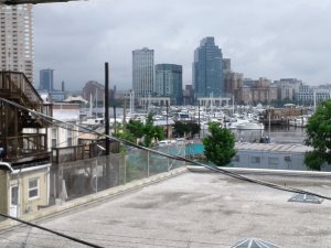 Baltimore Harbor from my temporary residence