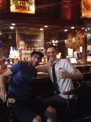 A gin rickey at the owl bar