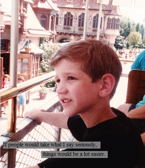 The mind and wide eyes of a child on a double decker bus