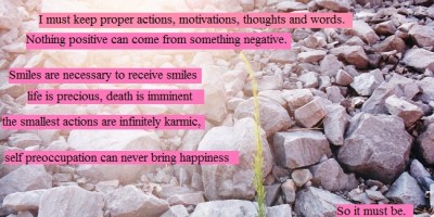 Rocks and the force of nature