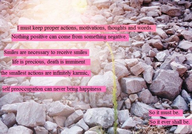 Rocks and the force of nature