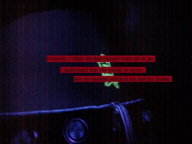 blacklight highlighted skin belt