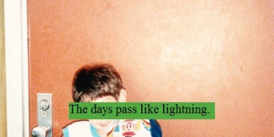 At a hotel as a child