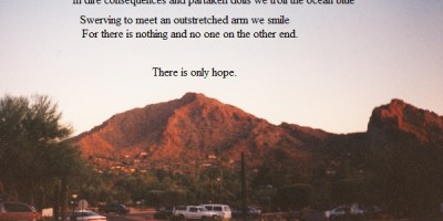 Arizona mountain skyline 1994