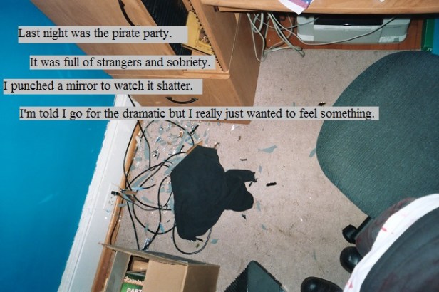 the time i decided to punch a mirror