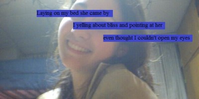 The radiant smile of a young girl