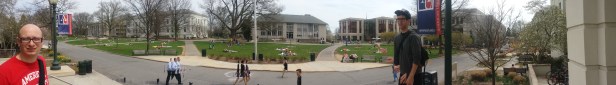 A sunny day on the quad