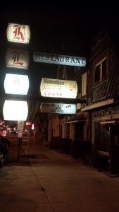 Klas Restaurant sign