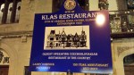 Historic sign outside of Klas