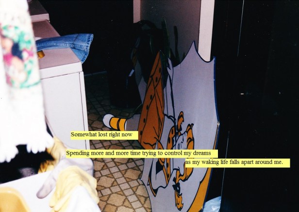 Morton salt girl laying in the floor