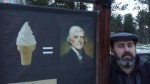 Ice cream = Thomas Jefferson