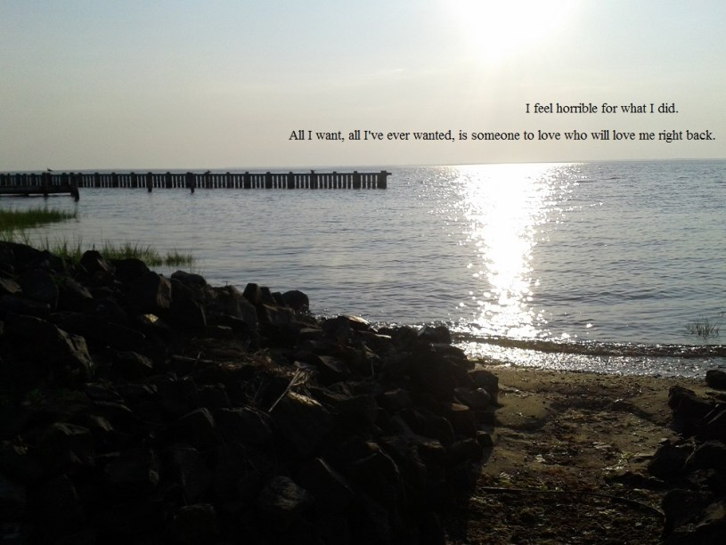 Sunset on the jersey shore