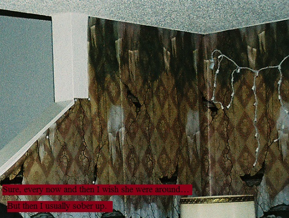 Dilapidated apartment full of fears