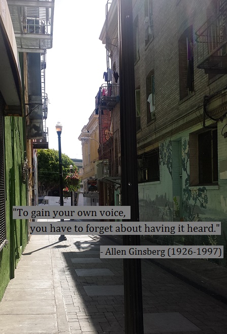 Jack Kerouac Alley in San Francisco, 2014