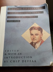 Cover of F Scott Fitzgerald the Princeton years