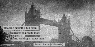 Francis Bacon quote on writing