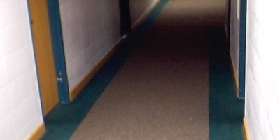 AU Hallway that led to her