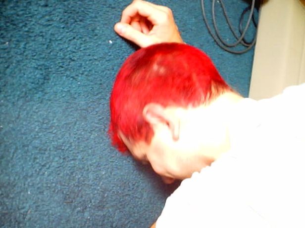 Red hair, hey kid, you're a hack!