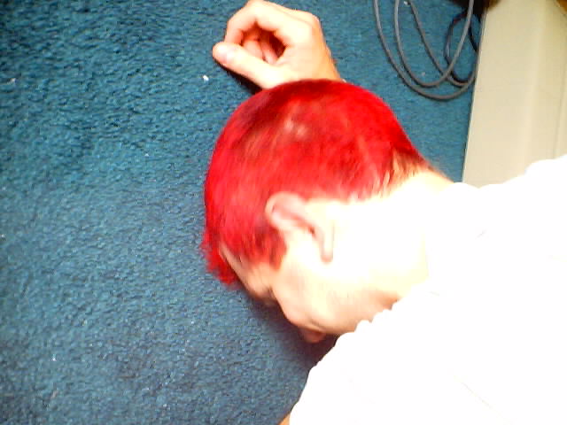 Red hair, hey kid, you're a hack!