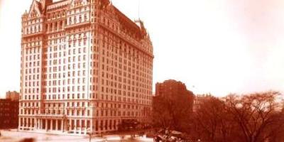 The Plaza Hotel in New York City during the 1920s