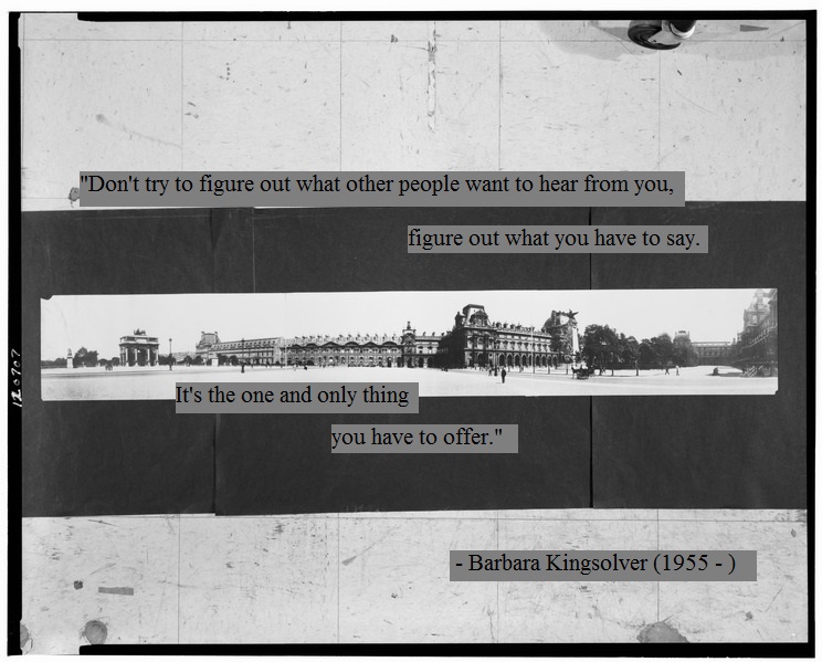 Barbara Kingsolver quote