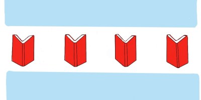 Literary Chicagoland Flag Logo