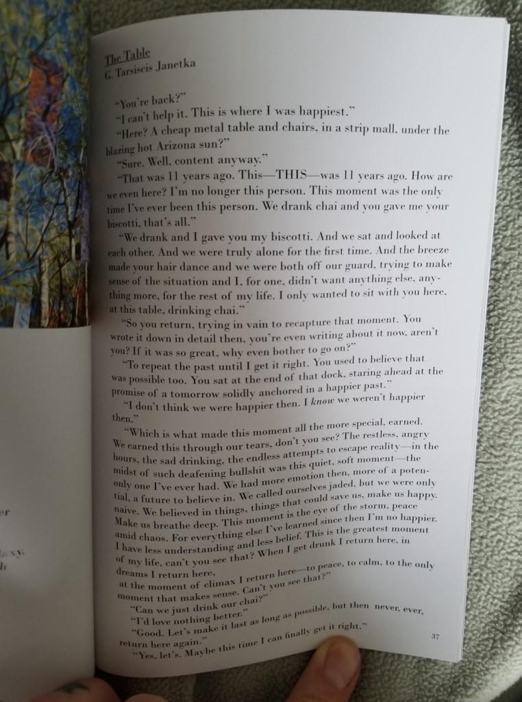 G. Tarsiscis Janetka in Prairie Light Review